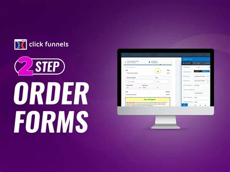 clickfunnels order form|2 Step Order Forms .